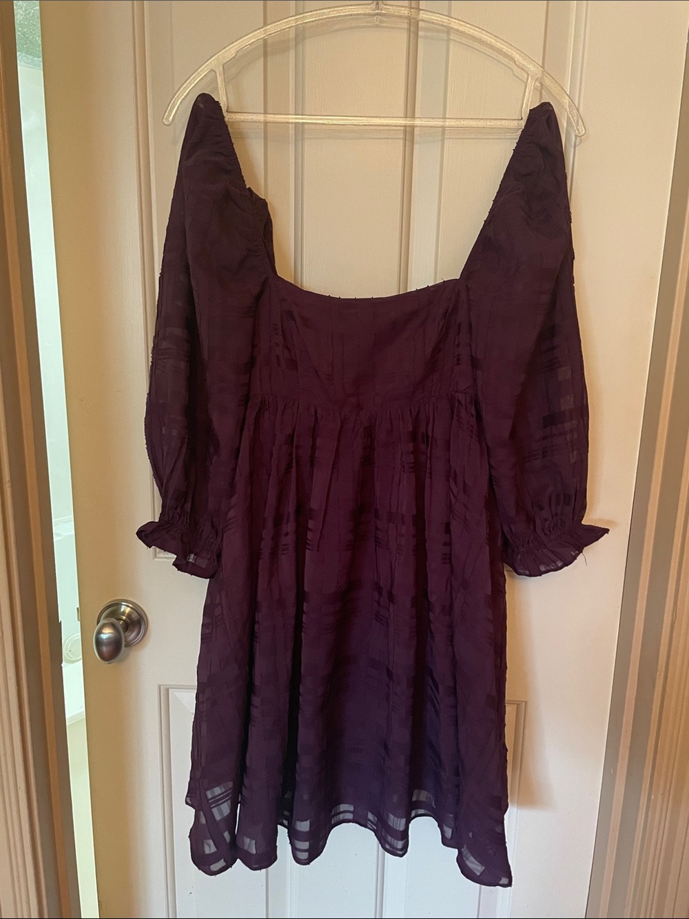 Storia Plum Purple Mini Dress